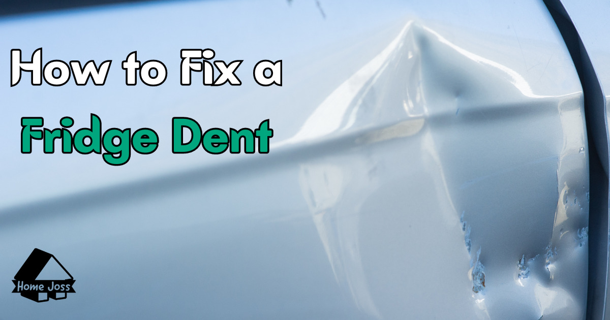 How to Fix a Fridge Dent