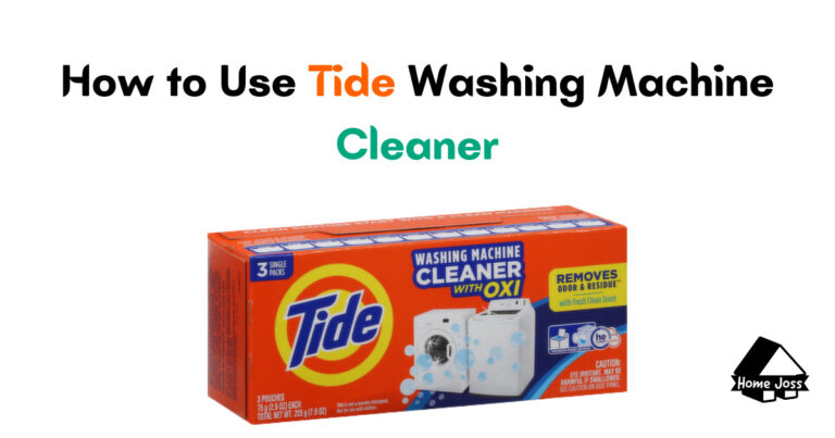 How to Use Tide Washing Machine Cleaner: A Complete Guide