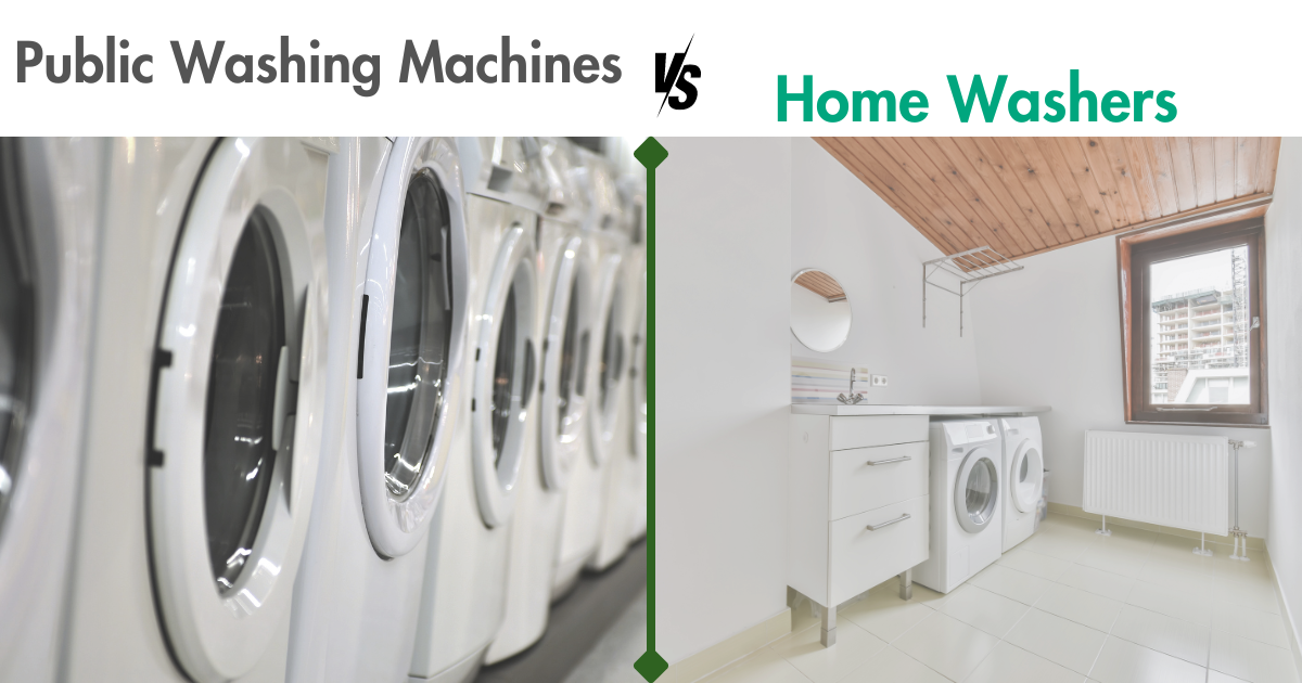 Public Washing Machines vs. Home Washers