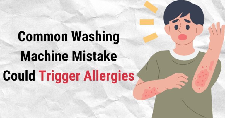 Common Washing Machine Mistake Could Trigger Allergies